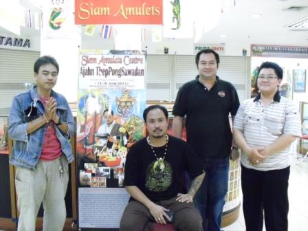 Ajahn Thep with Siam Amulets