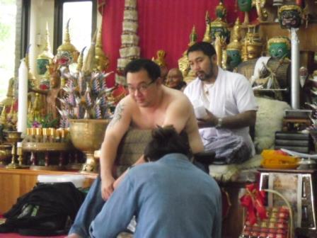 Ajahn Or with Anthony Siam