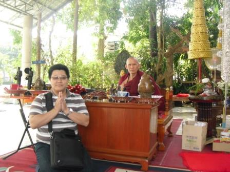 Kruba Noi with Heru Siam