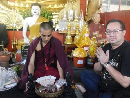 Kruba Tay Charangsi with Anthony Siam