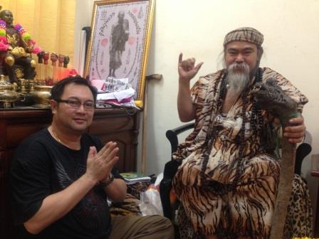 Lersi Somphit with Anthony Siam Amulets