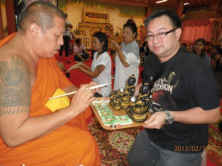 Ajahn Namfon with Anthony Tang
