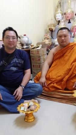 Ajahn Suphasit with Anthony Tang