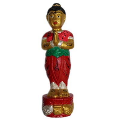 Kumanree - Wooden Bucha -Ajahn Authen Boonyarit