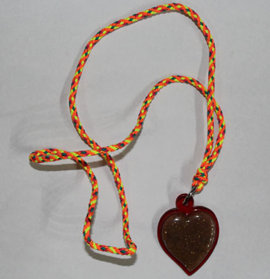 Sipheung in Heart Shape Casing  - Ajahn Chaloem