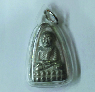 LP Tuad - Back 1 x Laklai Thong Plalai - Ajahn Kai