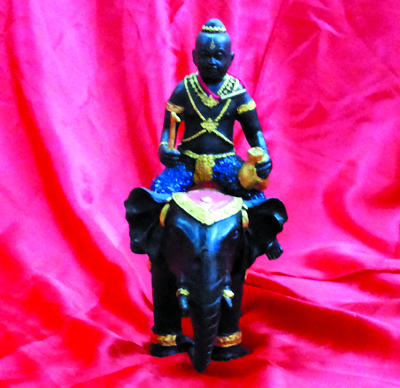 Kumanthong on Elephant - Bucha - Ajahn Veerathep